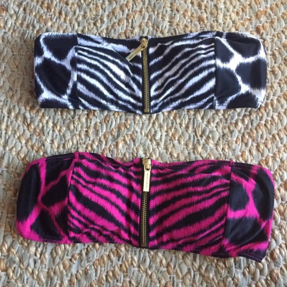 Lot of 2 Michael Kors Bikini Tops